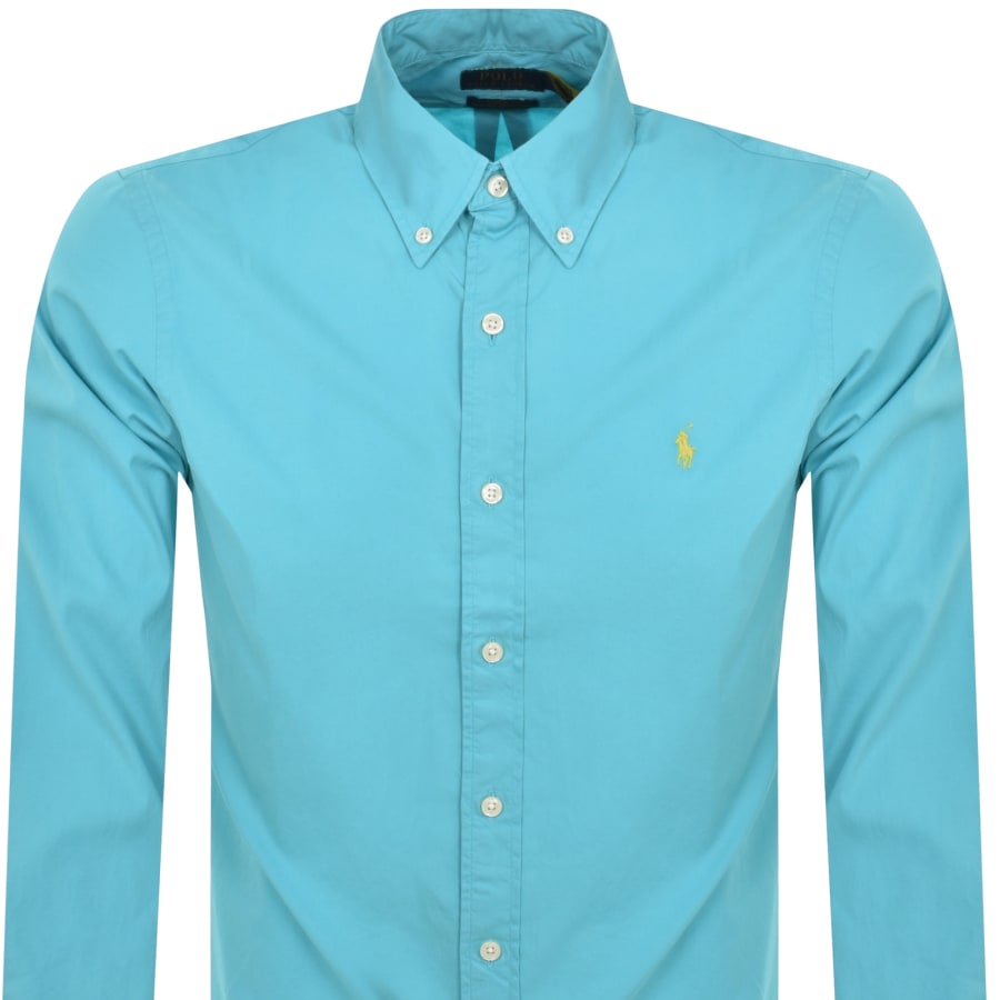 Ralph Lauren Featherweight Twill Shirt Blue